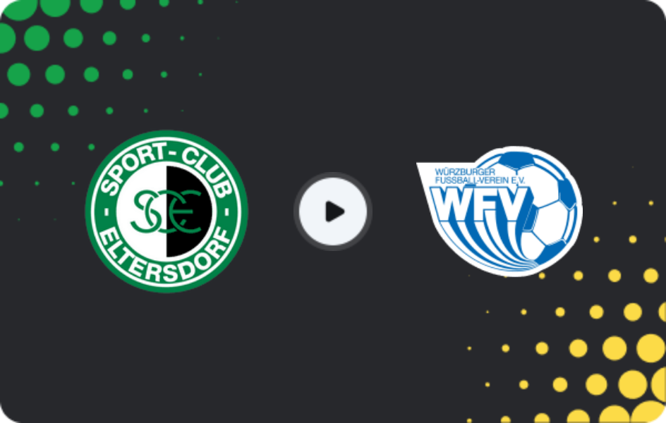 Where to watch Eltersdorf — Würzburger FV, Oberliga - Bayern Nord, 06.03.2026