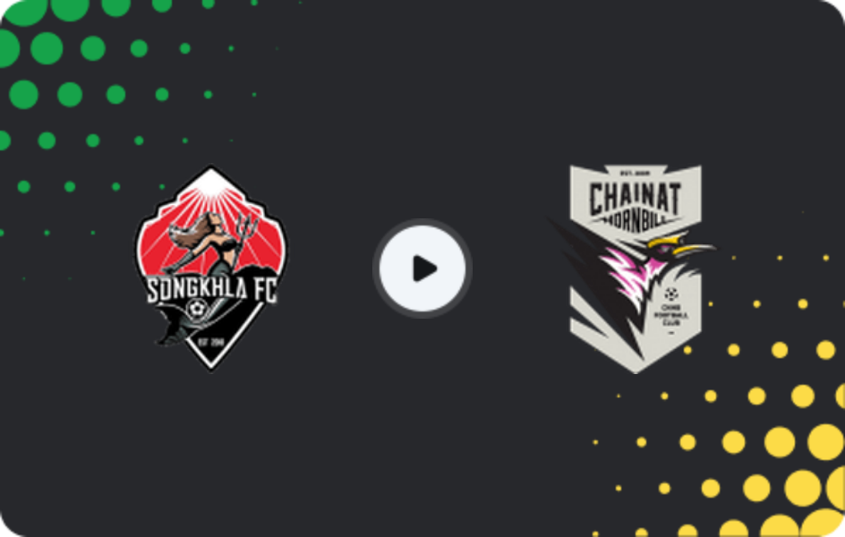 Where to watch Songkhla — Chainat, League 2, 07.03.2026