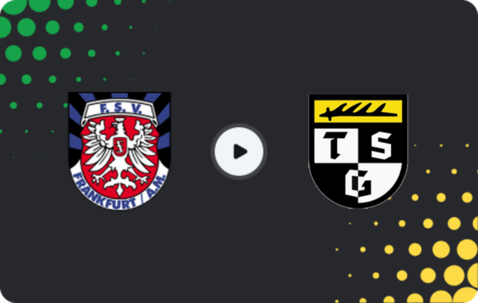 Where to watch FSV Frankfurt — Balingen, Regionalliga - SudWest, 07.03.2026