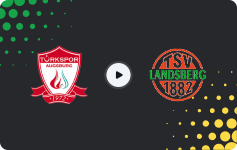 Where to watch Türkspor Augsburg — Landsberg, Oberliga - Bayern Süd, 07.03.2026