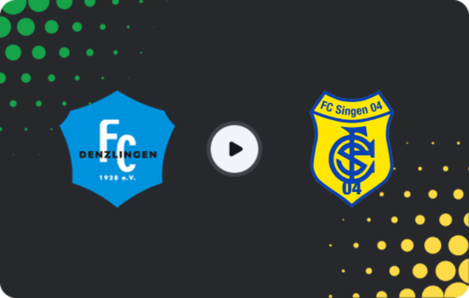 Where to watch Denzlingen — TSV Singen, Oberliga - Baden-Württemberg, 07.03.2026