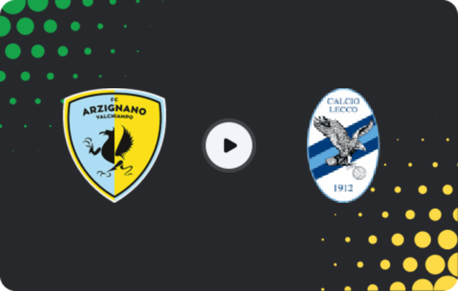 Where to watch Arzignano Valchiampo — Lecco, Serie C - Girone A, 07.03.2026