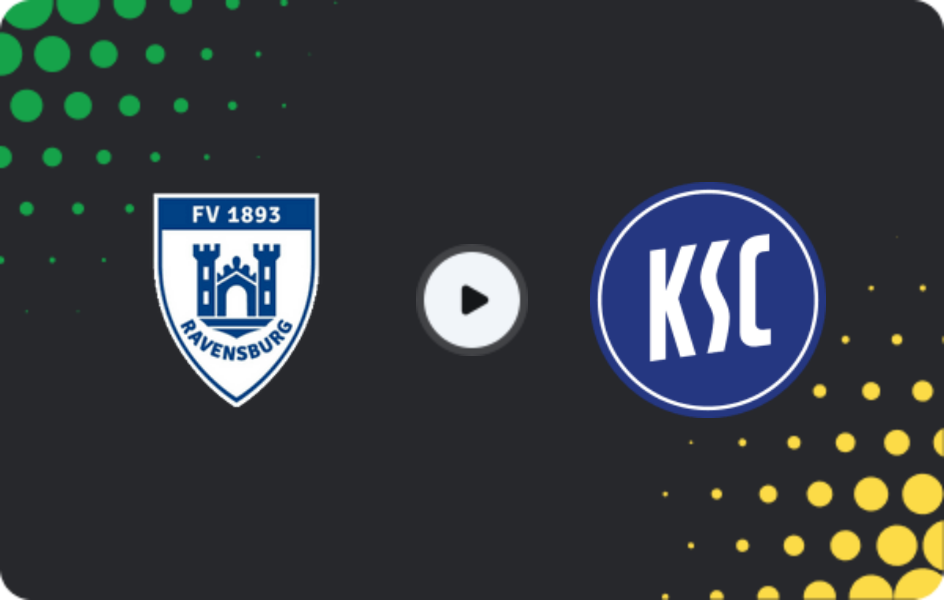 Where to watch FV Ravensburg — Karlsruhe II, Oberliga - Baden-Württemberg, 07.03.2026