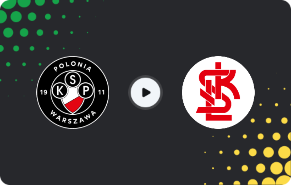Where to watch Polonia Warszawa — ŁKS Łódź, 1 Liga, 07.03.2026