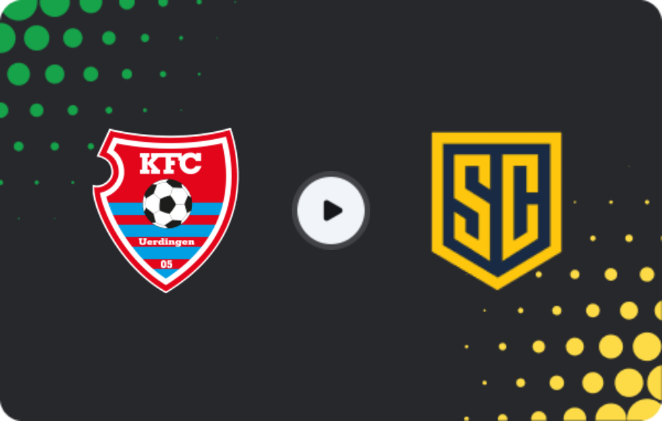 Where to watch KFC Uerdingen 05 — SC St. Tönis, Oberliga - Niederrhein, 07.03.2026