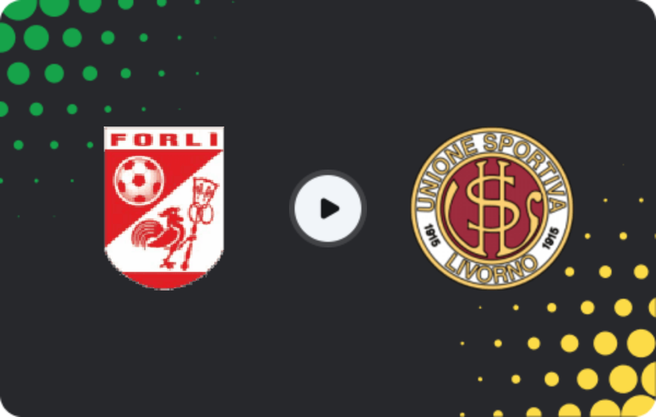 Where to watch Forli — Livorno, Serie C - Girone B, 08.03.2026