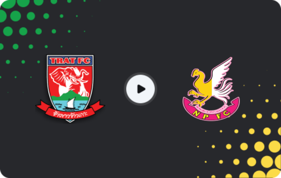 Where to watch Trat FC — Nong Bua Pitchaya, League 2, 08.03.2026