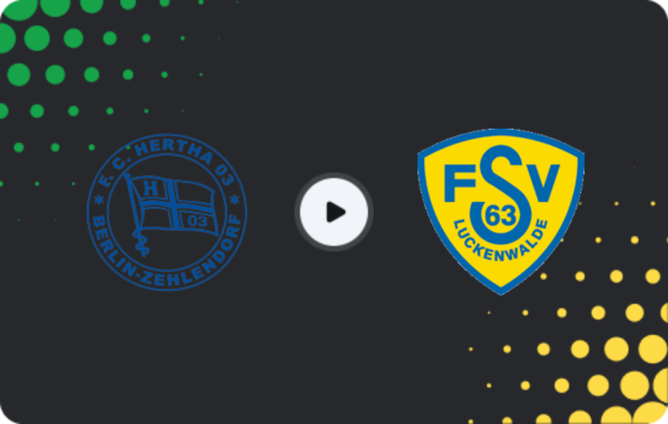 Where to watch Hertha Zehlendorf — Luckenwalde, Regionalliga - Nordost, 08.03.2026