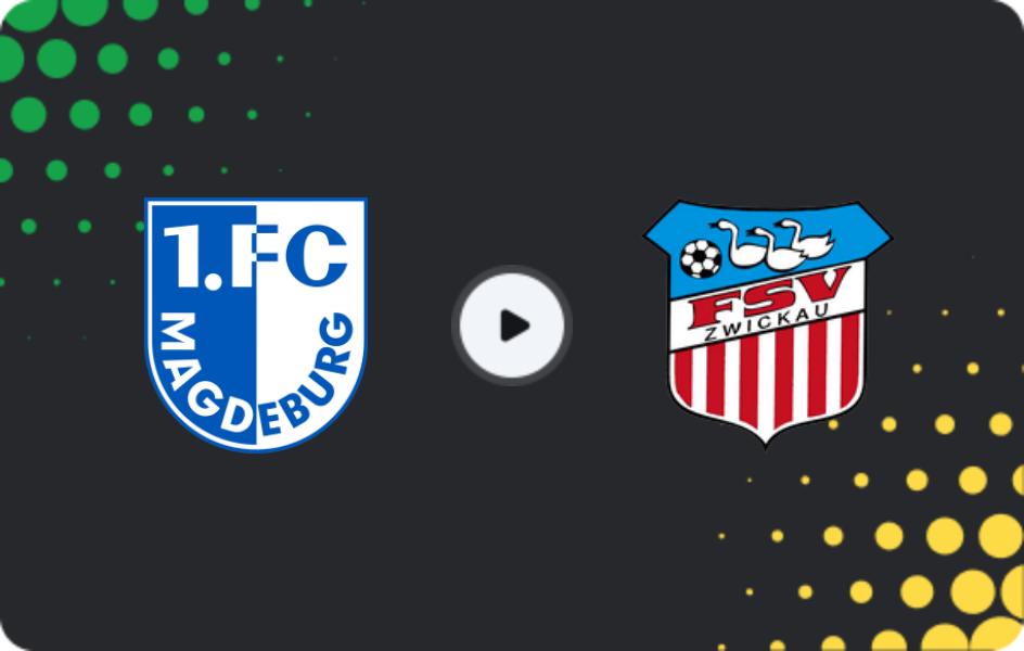 Where to watch Magdeburg II — FSV Zwickau, Regionalliga - Nordost, 08.03.2026