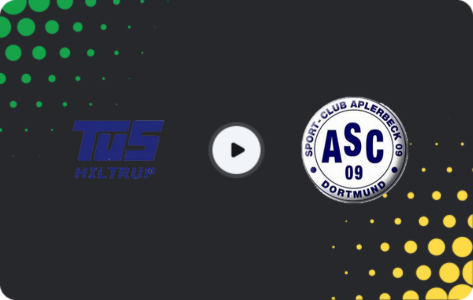 Where to watch Hiltrup — ASC Dortmund, Oberliga - Westfalen, 08.03.2026