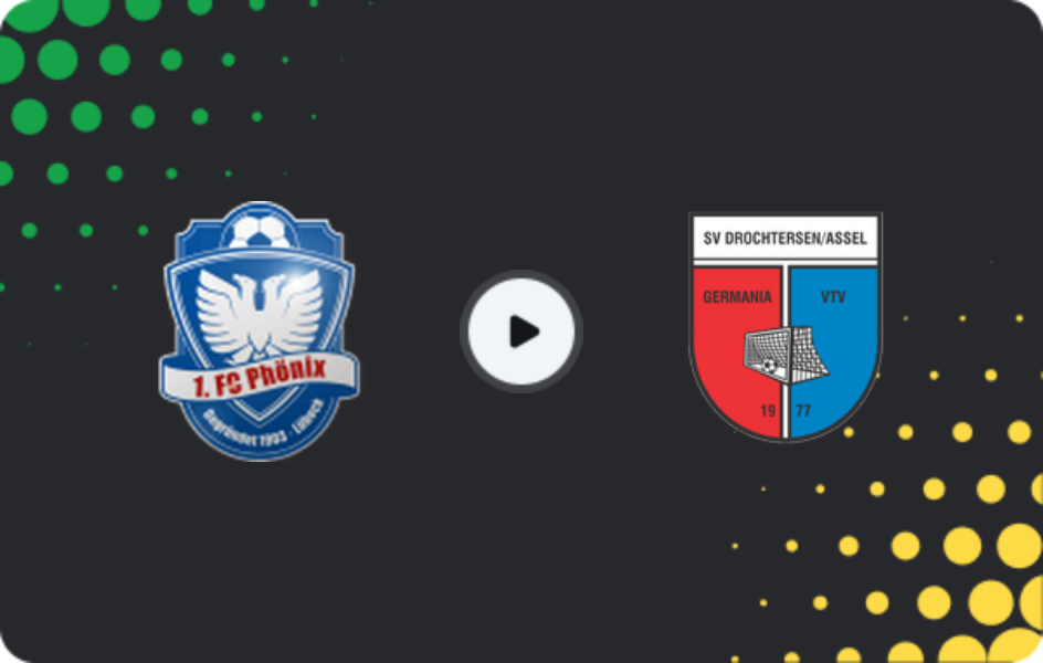 Where to watch Phönix Lübeck — SV Drochtersen/Assel, Regionalliga - Nord, 08.03.2026