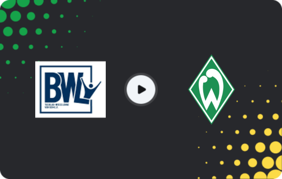 Where to watch BW Lohne — Werder Bremen II, Regionalliga - Nord, 08.03.2026