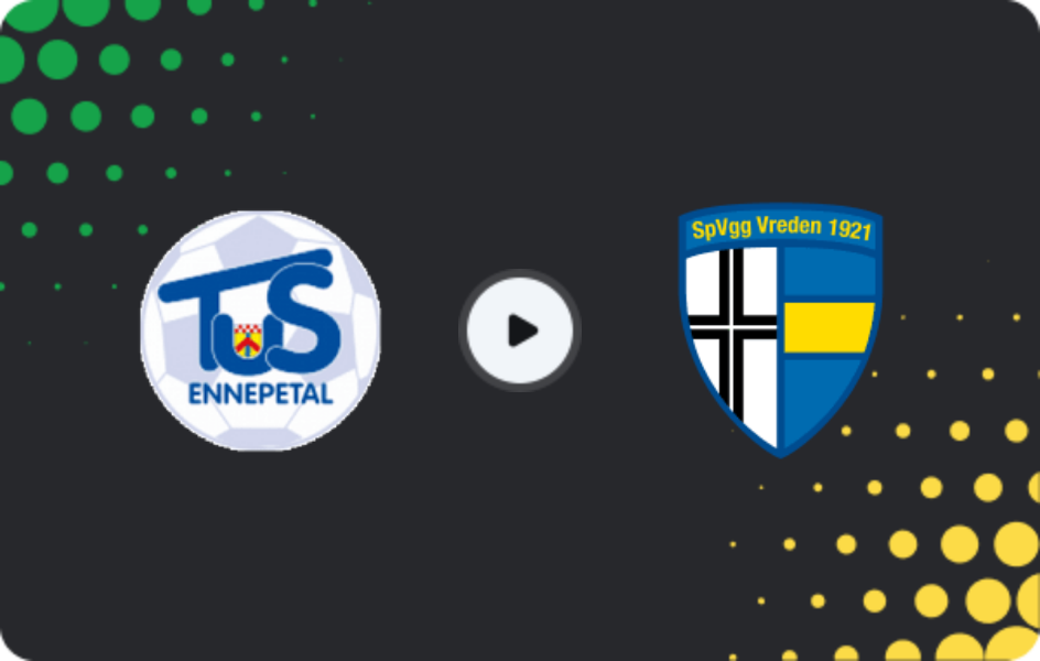 Where to watch Ennepetal — Vreden, Oberliga - Westfalen, 08.03.2026