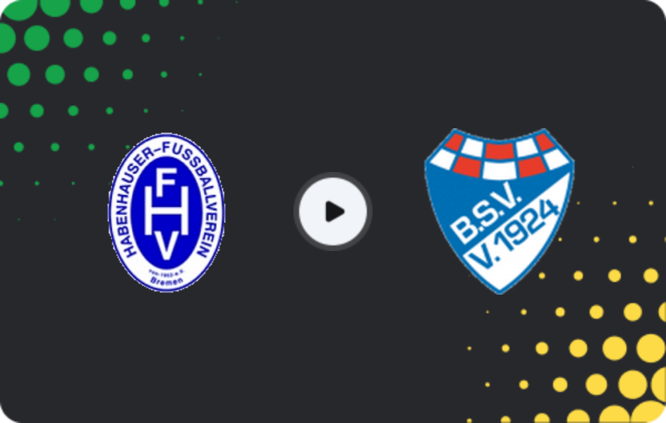 Where to watch Habenhauser FV — Brinkumer SV, Oberliga - Bremen, 08.03.2026