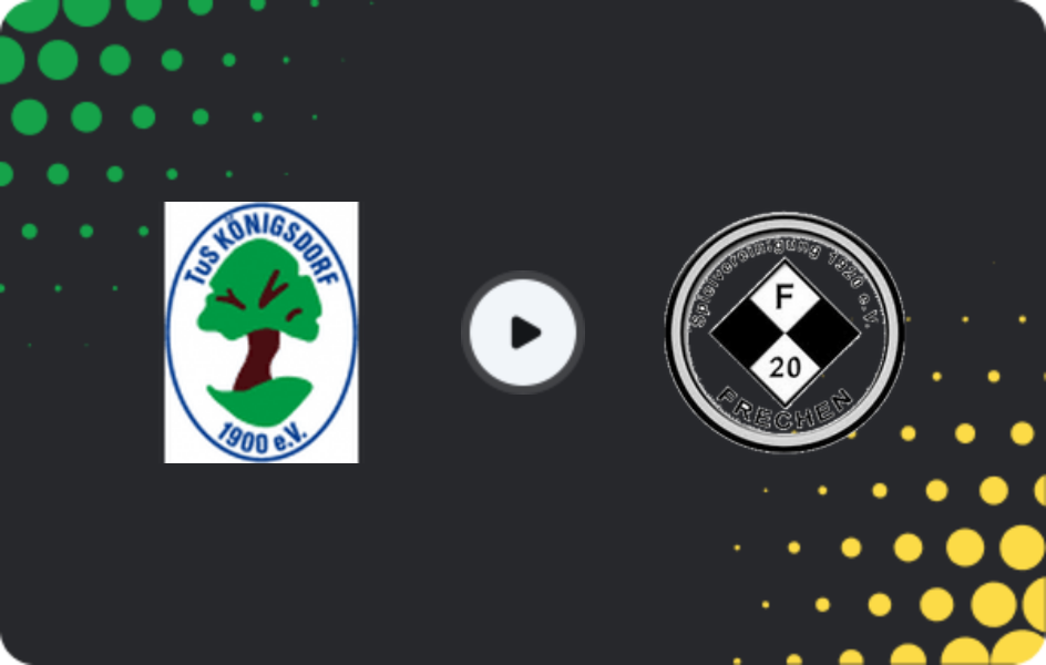 Where to watch TuS BW Königsdorf — Frechen, Oberliga - Mittelrhein, 08.03.2026