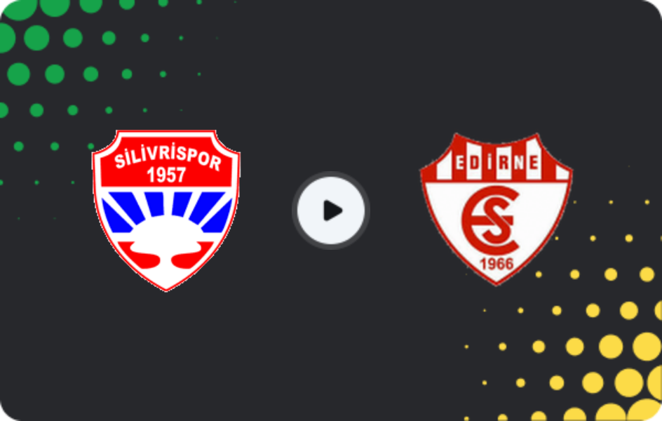 Where to watch Silivrispor — Edirnespor, 3. Lig - Group 1, 08.03.2026