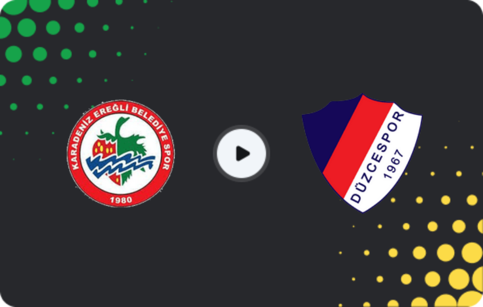 Where to watch Karadeniz Ereğli BSK — Düzcespor, 3. Lig - Group 3, 08.03.2026