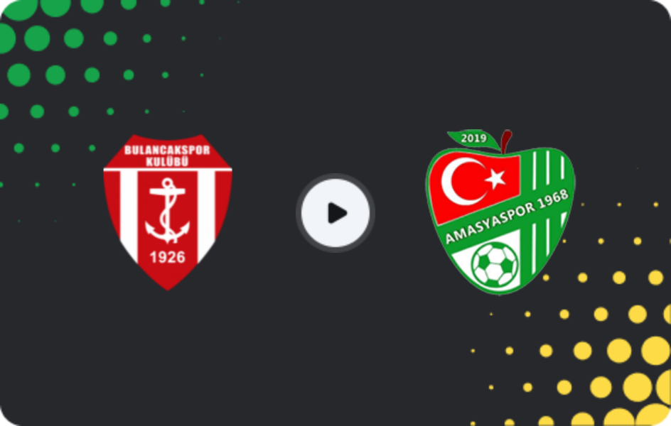 Where to watch 1926 Bulancak — Amasyaspor 1968, 3. Lig - Group 3, 08.03.2026