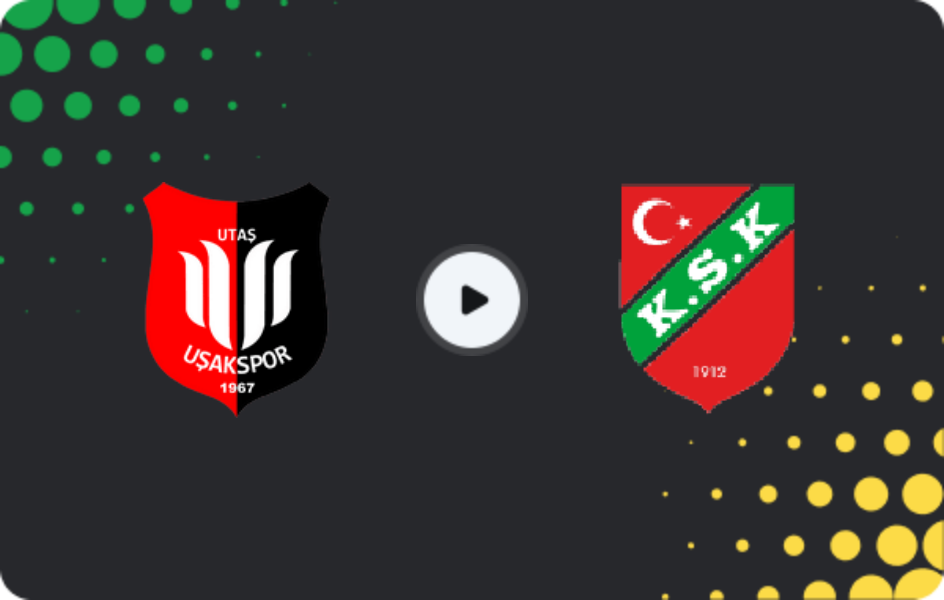 Where to watch Utaş Uşakspor — Karşıyaka, 3. Lig - Group 4, 08.03.2026