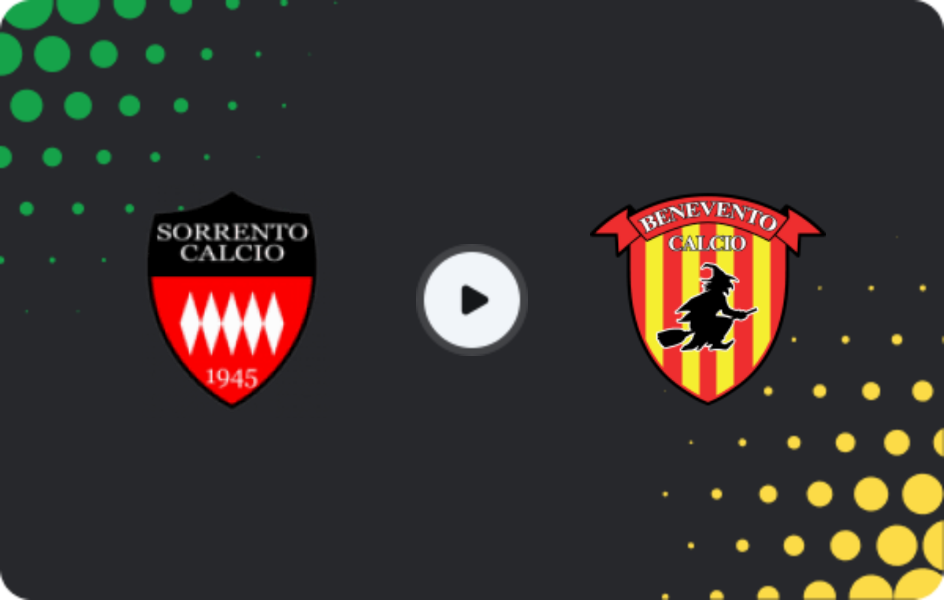 Where to watch Sorrento — Benevento, Serie C - Girone C, 08.03.2026