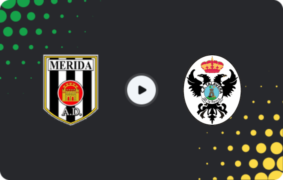 Where to watch Mérida AD — CF Talavera, Primera Federación – Group 1, 08.03.2026