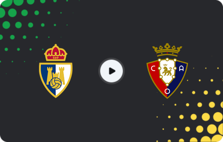 Where to watch Ponferradina — Osasuna II, Primera Federación – Group 1, 08.03.2026