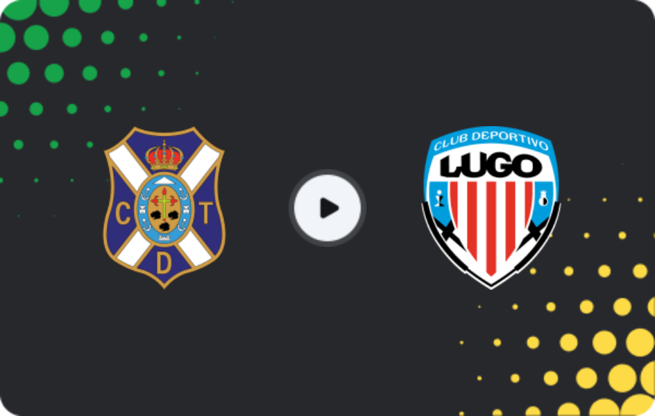 Where to watch Tenerife — Lugo, Primera Federación – Group 1, 08.03.2026