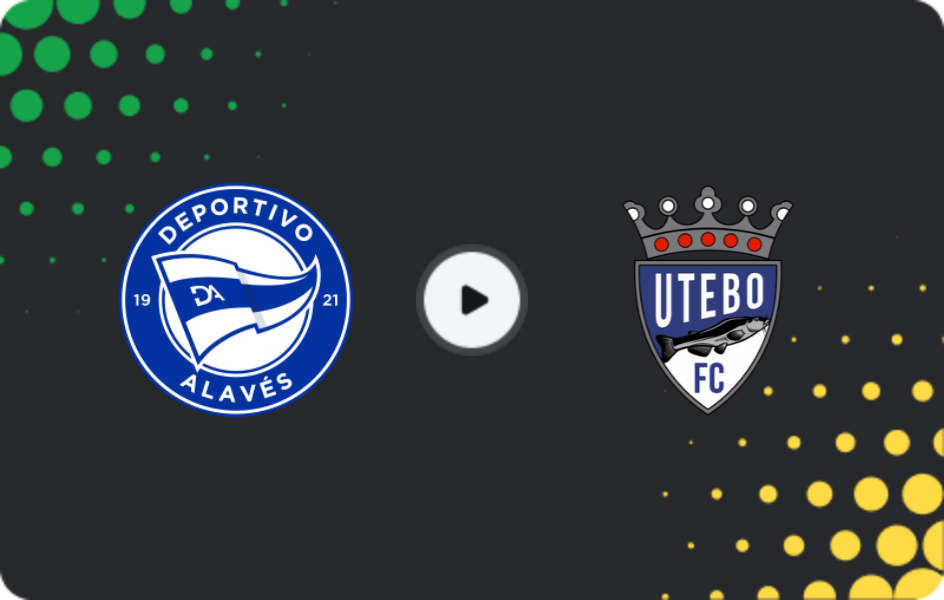 Where to watch Deportivo Alavés II — Utebo, Segunda Federación - Group 2, 08.03.2026
