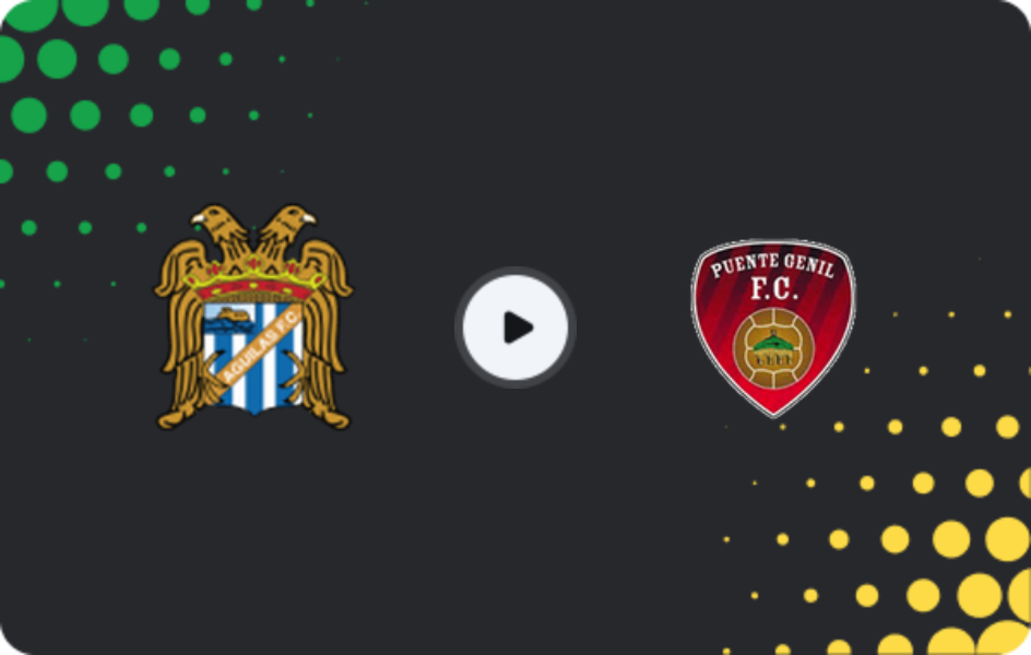 Where to watch Águilas — Puente Genil, Segunda Federación - Group 4, 08.03.2026