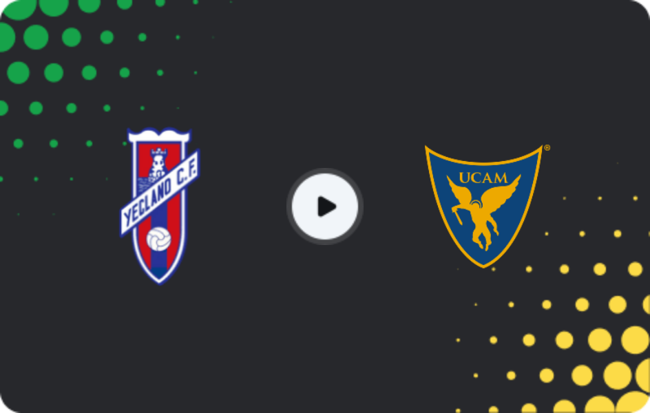 Where to watch Yeclano — Ucam Murcia, Segunda Federación - Group 4, 08.03.2026