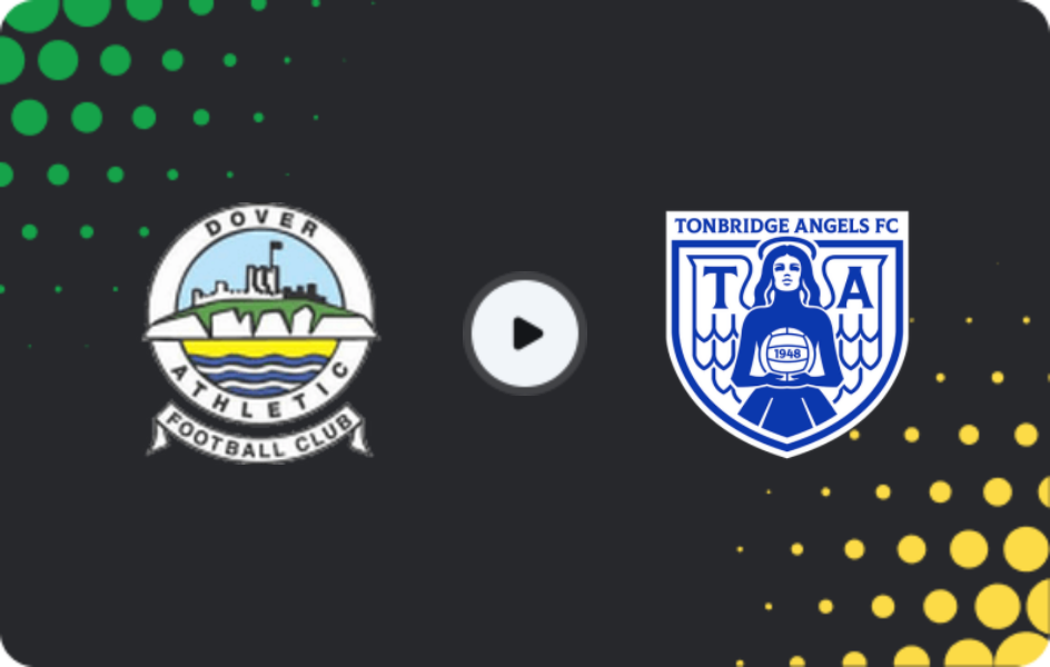 Where to watch Dover — Tonbridge Angels, National League - South, 10.03.2026