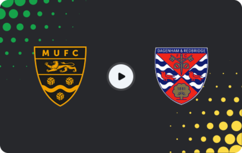 Where to watch Maidstone Utd — Dagenham & Redbridge, National League - South, 10.03.2026