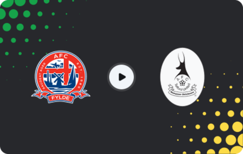Where to watch AFC Fylde — AFC Telford United, National League - North, 10.03.2026