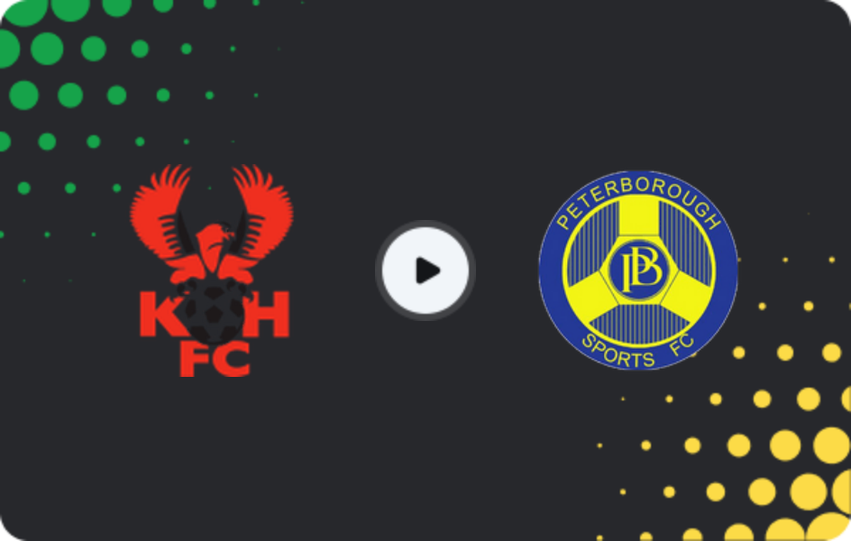 Where to watch Kidderminster Harriers — Peterborough Sports, National League - North, 10.03.2026