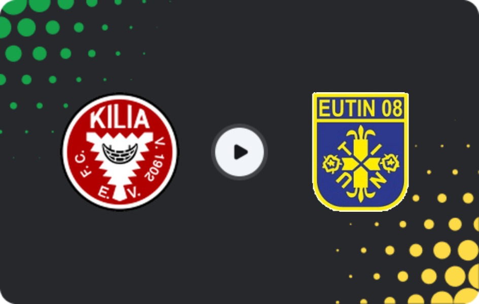 Where to watch Kilia Kiel — Eutiner SV, Oberliga - Schleswig-Holstein, 13.03.2026