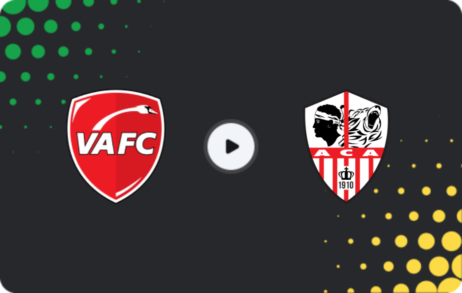 Where to watch Valenciennes — Ajaccio, Championnat National, 13.03.2026