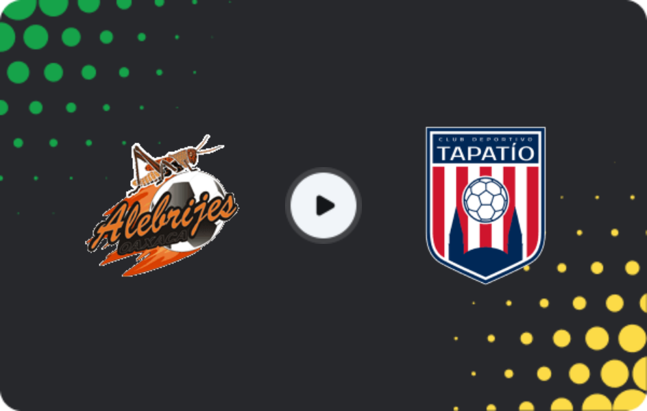 Where to watch Alebrijes de Oaxaca — Tapatío, Liga de Expansión MX, 14.03.2026