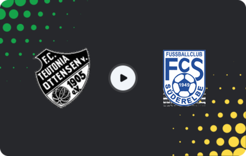 Where to watch Teutonia Ottensen — Süderelbe, Oberliga - Hamburg, 13.03.2026