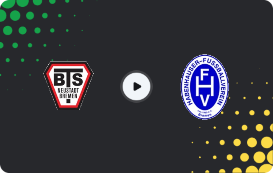 Where to watch BTS Neustadt — Habenhauser FV, Oberliga - Bremen, 14.03.2026