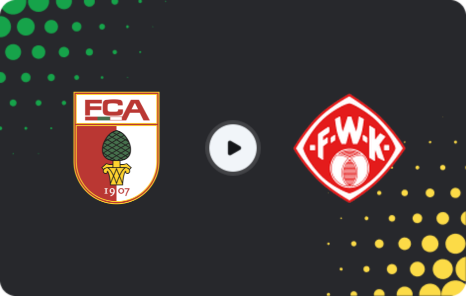 Where to watch Augsburg II — Würzburger Kickers, Regionalliga - Bayern, 14.03.2026