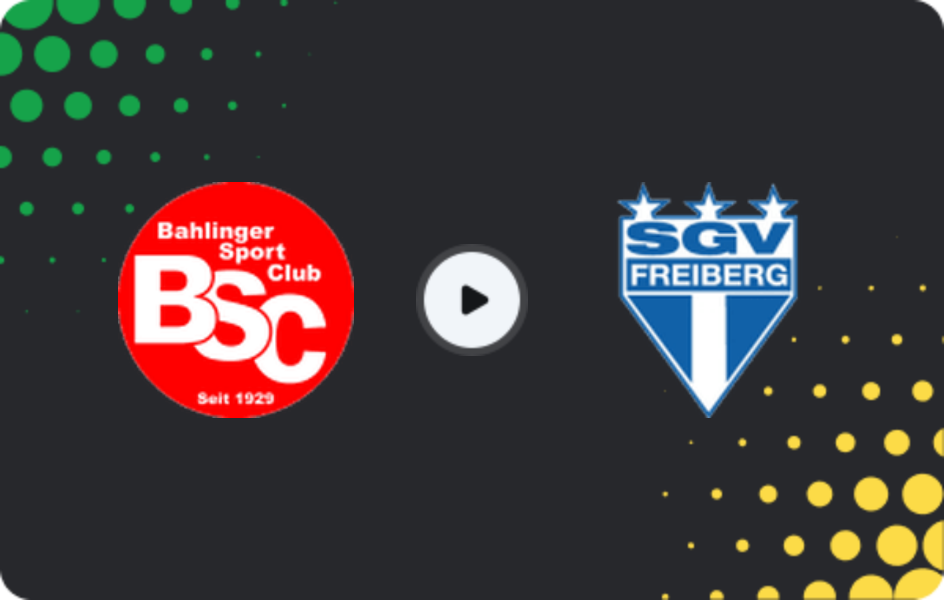 Where to watch Bahlinger SC — SGV Freiberg, Regionalliga - SudWest, 14.03.2026