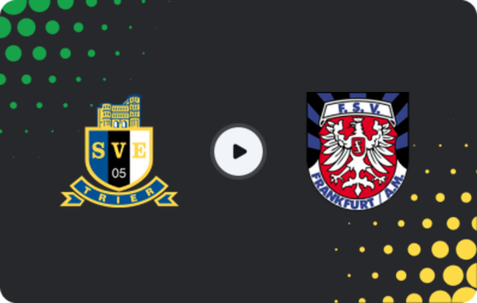 Where to watch Eintracht Trier — FSV Frankfurt, Regionalliga - SudWest, 14.03.2026