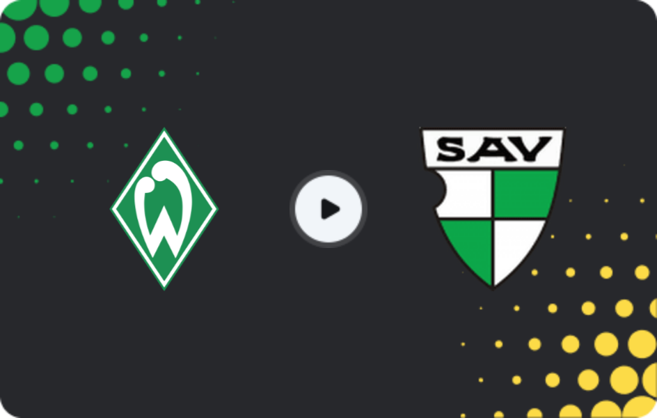 Where to watch Werder Bremen III — Aumund-Vegesack, Oberliga - Bremen, 14.03.2026