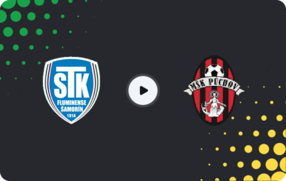 Where to watch Šamorín — Púchov, 2. Liga, 14.03.2026