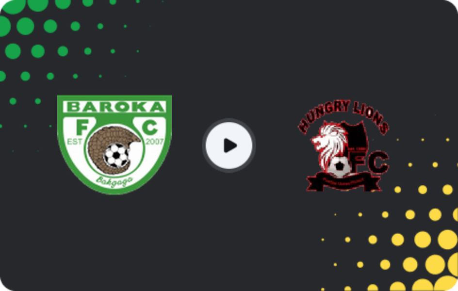 Where to watch Baroka FC — Hungry Lions, 1st Division, 14.03.2026