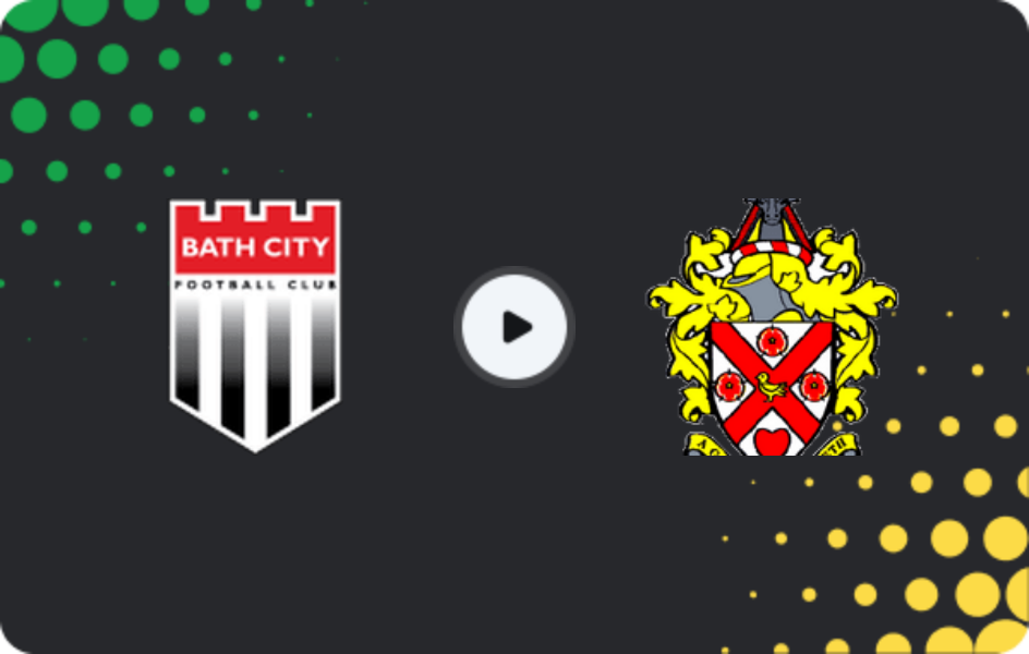 Where to watch Bath City — AFC Hornchurch, National League - South, 14.03.2026
