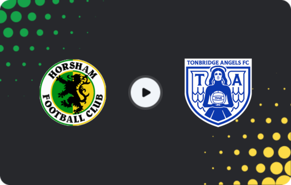 Where to watch Horsham — Tonbridge Angels, National League - South, 14.03.2026