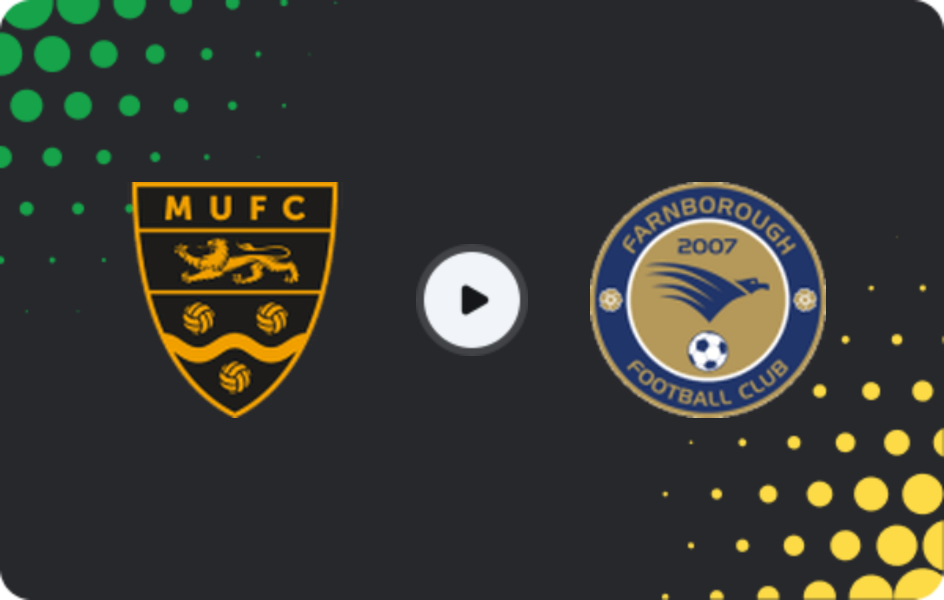 Where to watch Maidstone Utd — Farnborough, National League - South, 14.03.2026