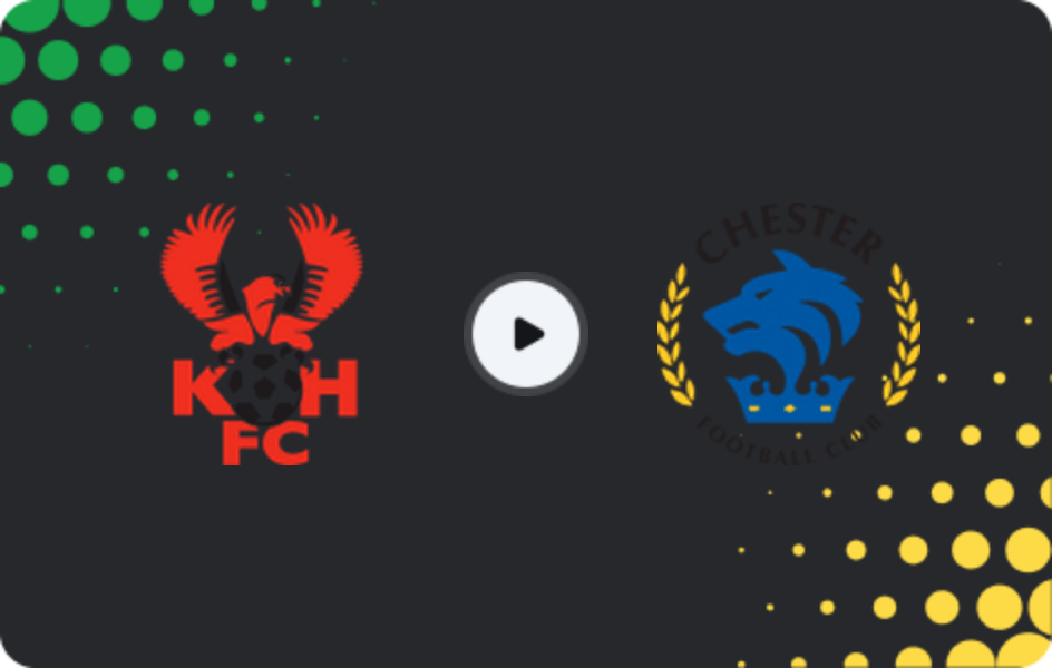Where to watch Kidderminster Harriers — Chester, National League - North, 14.03.2026