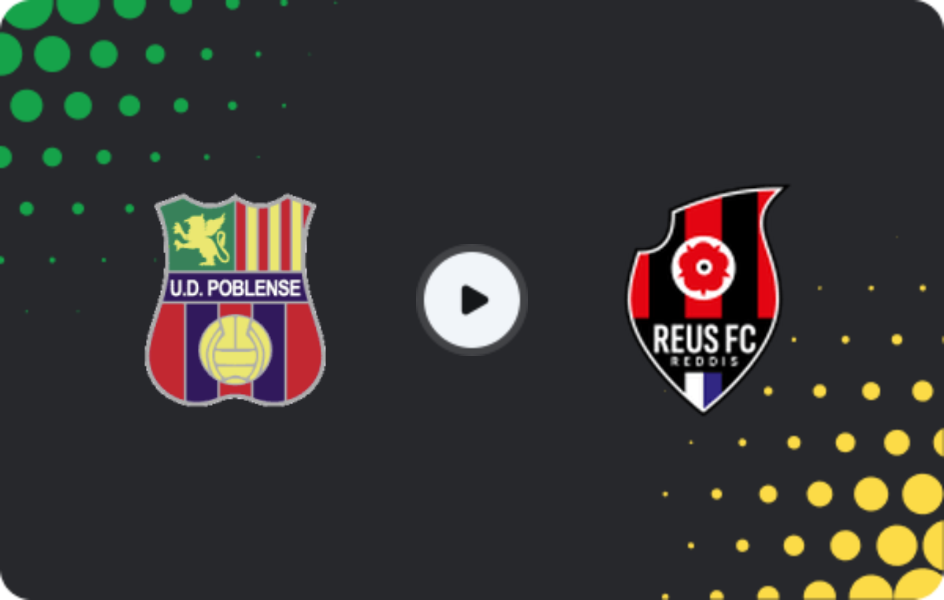 Where to watch Poblense — Reddis, Segunda Federación - Group 3, 14.03.2026